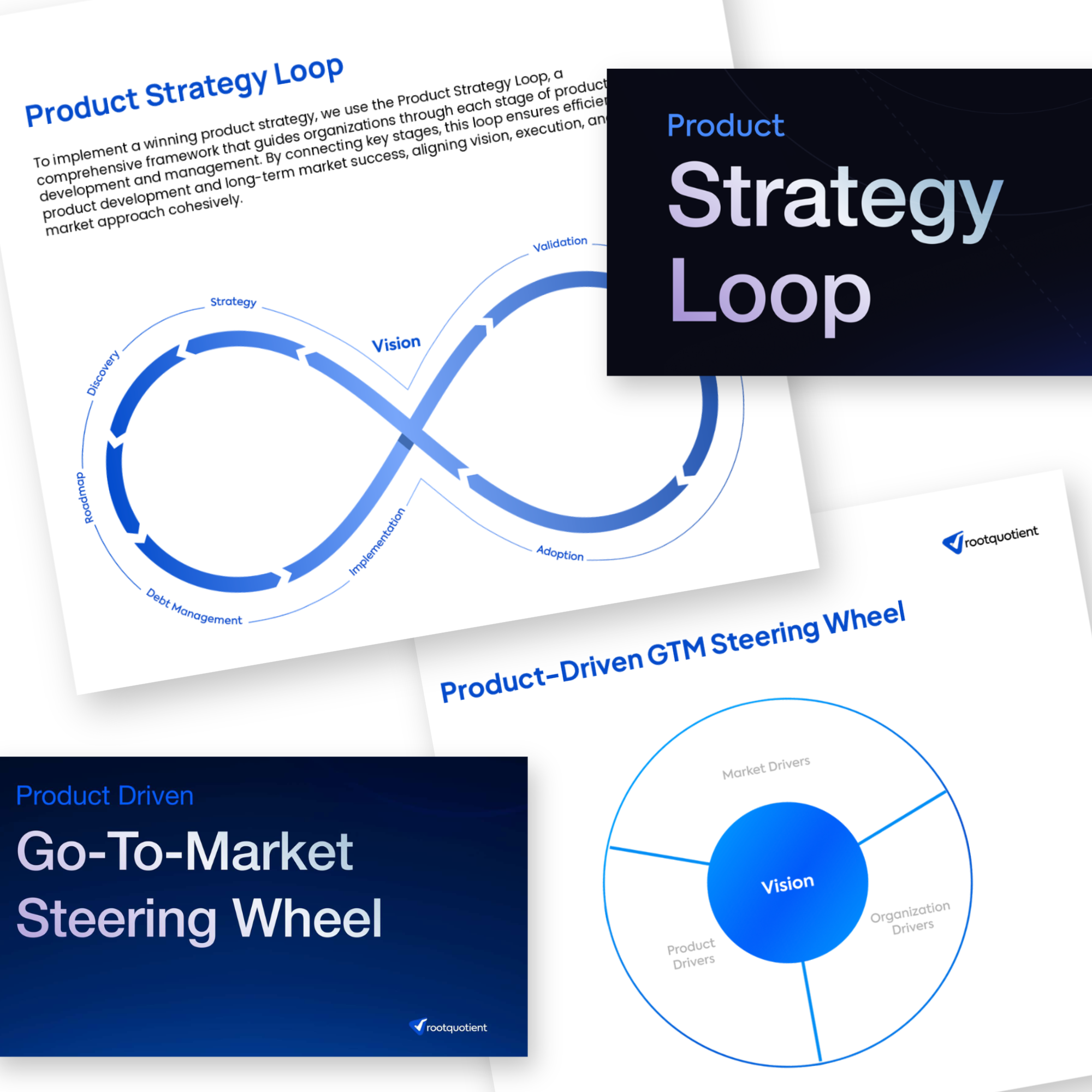 A product framework or material created for a client